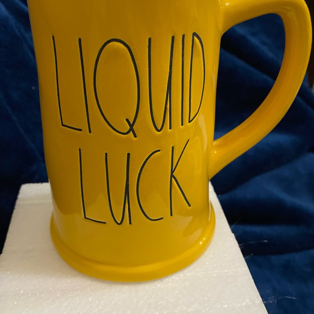 Rae Dunn Liquid Luck Mug - Picture 1 of 7